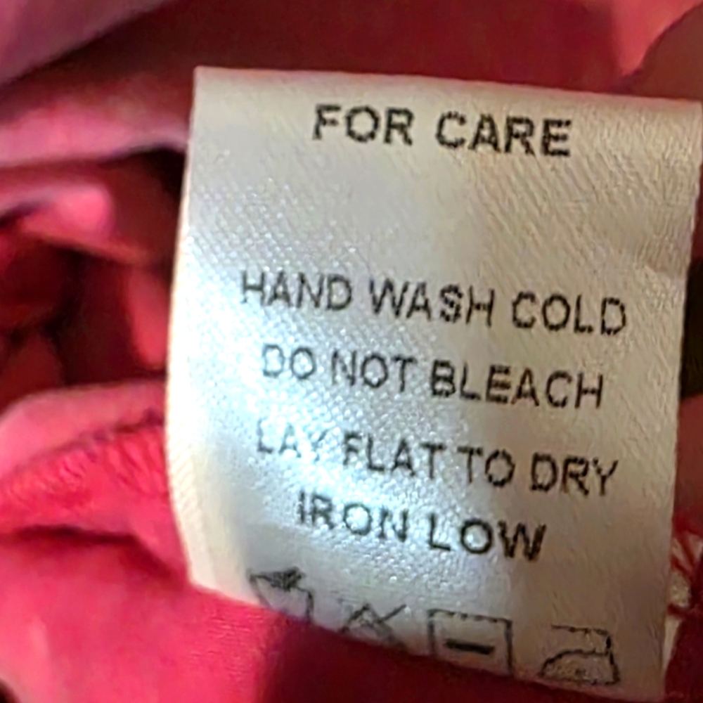 NWOT - Pink Acid Washed Dress by White Birch - SEE SMALL FLAW - Picture 5 of 7